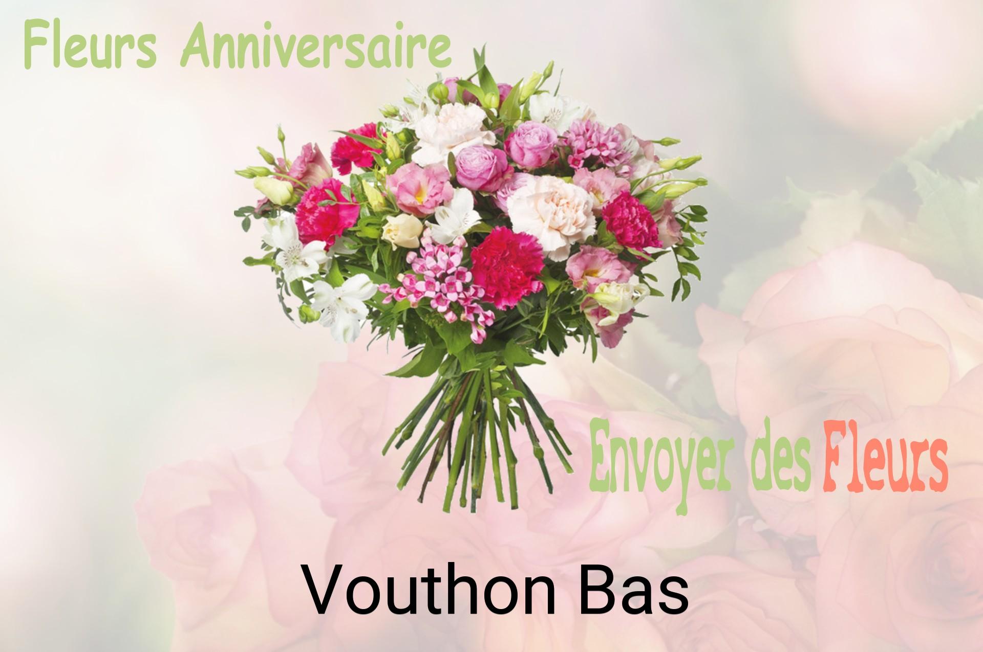 Bouquet de fleurs d’anniversaire livré à Vouthon-Bas
